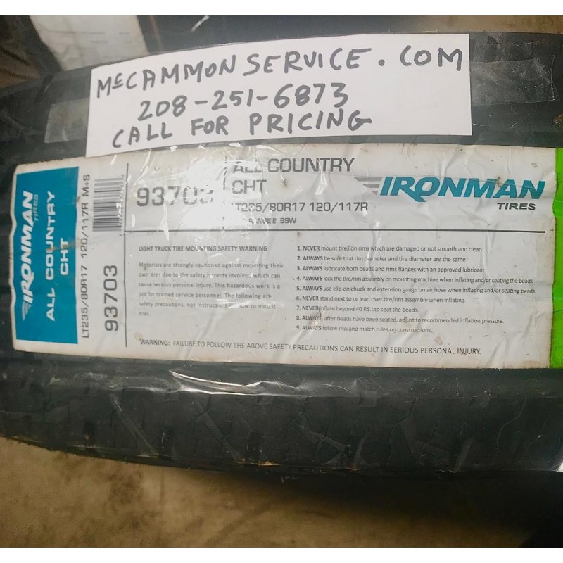 McCammonserive.com Tire T235-80-R17